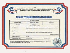 Mesleki Yeterlilik Eğitim Yetki Belgesi